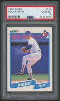 Nolan Ryan 1990 Fleer #313 (PSA 10) at PristineAuction.com