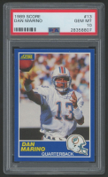 Dan Marino 1989 Score #13 (PSA 10) at PristineAuction.com