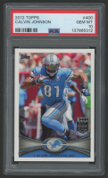 Calvin Johnson 2012 Topps #400 (PSA 10) at PristineAuction.com