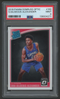 Shai Gilgeous-Alexander 2018 Donruss Optic RR #162 (PSA 9) at PristineAuction.com