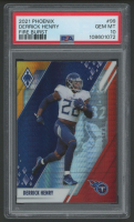 Derrick Henry 2021 Phoenix Fire Burst #99 (PSA 10) at PristineAuction.com