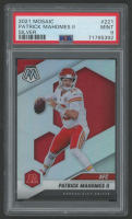 Patrick Mahomes II 2021 Mosaic Mosaic Silver #221 (PSA 9) at PristineAuction.com