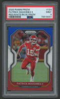 Patrick Mahomes II 2020 Prizm Red White Blue Prizm #124 (PSA 9) at PristineAuction.com