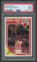 Michael Jordan 1989-90 Fleer #21 (PSA 9) (ST) at PristineAuction.com