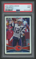 Tom Brady 2012 Topps Chrome Refractor #220 (PSA 9) at PristineAuction.com
