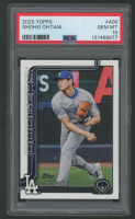 Shohei Ohtani 2025 Topps #400 (PSA 10) at PristineAuction.com