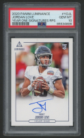 Jordan Love 2020 Luminance Year One Signatures RPS #YOJL (PSA 10) at PristineAuction.com