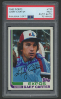 Gary Carter Signed 1982 Topps #730 (PSA 7) at PristineAuction.com