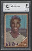 Ernie Banks 1962 Topps #25 (BCCG 8) at PristineAuction.com