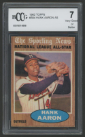 Hank Aaron 1962 Topps #394 AS (BCCG 7) at PristineAuction.com