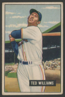 Ted Williams 1951 Bowman #165 at PristineAuction.com