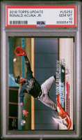 Ronald Acuna Jr. 2018 Topps Update #US252 RD (PSA 10) at PristineAuction.com