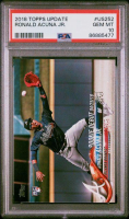 Ronald Acuna Jr. 2018 Topps Update #US252 RD (PSA 10) at PristineAuction.com