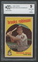 Brooks Robinson 1959 Topps #439 (BCCG 9) at PristineAuction.com