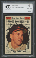 Brooks Robinson 1961 Topps #572 AS (BCCG 9) at PristineAuction.com