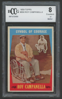 Roy Campanella 1959 Topps #550 Symbol of Courage (BCCG 8) at PristineAuction.com