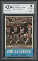 Smoky Burgess / Dick Stuart / Roberto Clemente / Bob Skinner 1963 Topps Buc Blasters #18 (BCCG 9) at PristineAuction.com