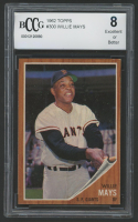 Willie Mays 1962 Topps #300 (BCCG 8) at PristineAuction.com
