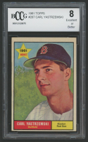Carl Yastrzemski 1961 Topps #287 (BCCG 8) at PristineAuction.com