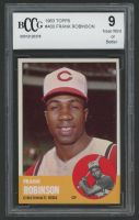 Frank Robinson 1963 Topps #400 (BCCG 9) at PristineAuction.com