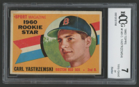 Carl Yastrzemski 1960 Topps #148 RC (BCCG 7) at PristineAuction.com