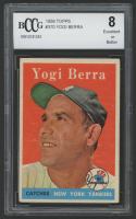 Yogi Berra 1958 Topps #370 (BCCG 8) at PristineAuction.com