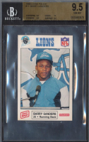 Barry Sanders 1989 Lions Police #11 (BGS 9.5) at PristineAuction.com