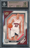 Stephen Curry 2009-10 Upper Deck Draft Edition #34 SP RC (BGS 10) at PristineAuction.com