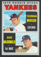 Thurman Munson RC / Dave McDonald RC 1970 Topps Rookie Stars #189 at PristineAuction.com