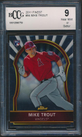 Mike Trout 2011 Finest #94 RC (BCCG 9) at PristineAuction.com