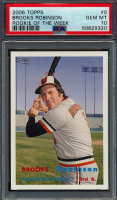 Brooks Robinson 2006 Topps Rookie of the Week #9 57 (PSA 10) at PristineAuction.com