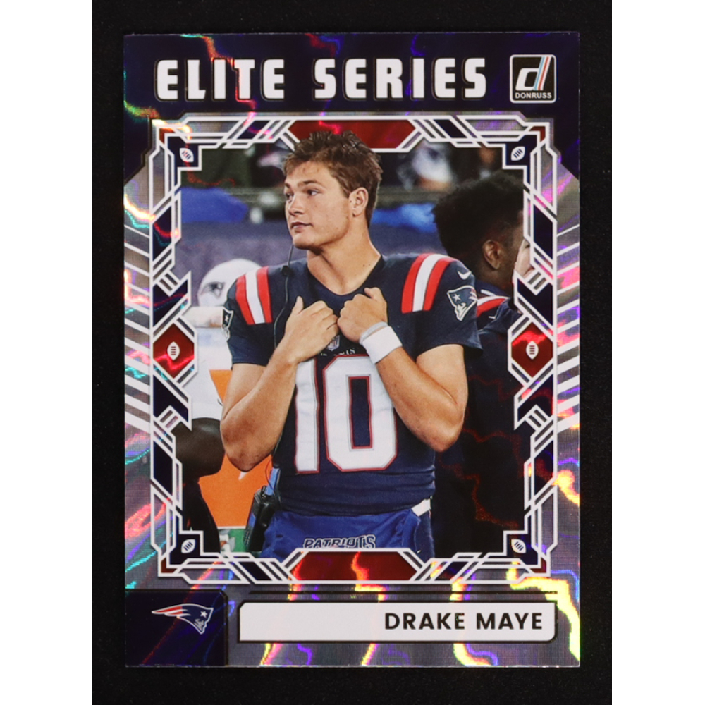 Drake Maye 2025 Donruss The Elite Series #18 at PristineAuction.com