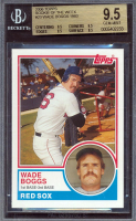 Wade Boggs 2006 Topps Rookie of the Week #23 83 (BGS 9.5) at PristineAuction.com