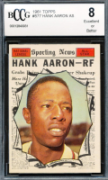 Hank Aaron 1961 Topps #577 AS (BCCG 8) at PristineAuction.com