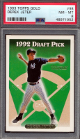 Derek Jeter 1993 Topps Gold #98 RC (PSA 8) at PristineAuction.com