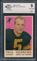 Paul Hornung 1959 Topps #82 (BCCG 9) at PristineAuction.com