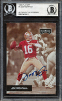 Joe Montana Signed 1993 Playoff #8 (BGS) at PristineAuction.com