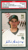 Adrian Gonzalez 2001 Topps Golden Anniversary Autographs #GAAAG (PSA 9) at PristineAuction.com