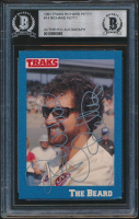 Richard Petty Signed 1991 Traks Richard Petty #14 (BGS) at PristineAuction.com