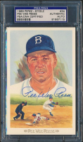 Pee Wee Reese Signed 1989 Perez-Steele Celebration Postcards #34 (PSA) at PristineAuction.com