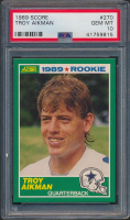 Troy Aikman 1989 Score #270 RC (PSA 10) at PristineAuction.com