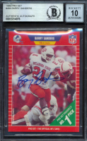 Barry Sanders Signed 1989 Pro Set #494 RC (BGS | Autograph Graded 10) at PristineAuction.com