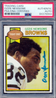 Ozzie Newsome Signed 1979 Topps #308 RC (PSA) at PristineAuction.com