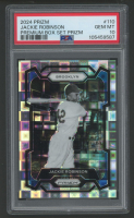 Jackie Robinson 2024 Panini Prizm Premium Box Set Prizm #110 #109/199 (PSA 10) at PristineAuction.com