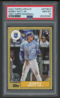 Bobby Witt Jr. 2022 Topps Update / 1987 #87TBU7 (PSA 10) at PristineAuction.com