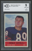 Mike Ditka 1964 Philadelphia #17 (BCCG 9) at PristineAuction.com
