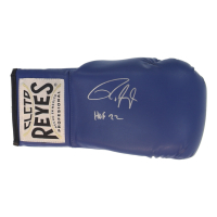 Roy Jones Jr. Signed Cleto Reyes Boxing Glove Inscribed "HOF 22" (Schwartz) at PristineAuction.com