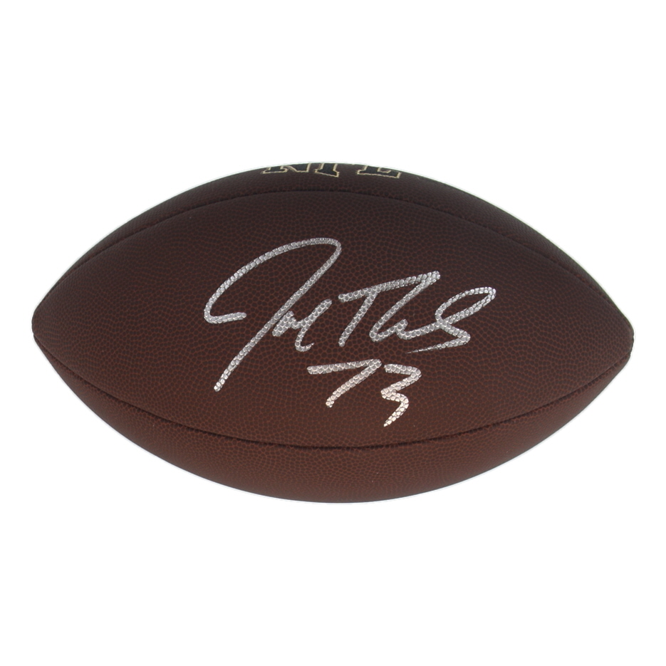 Joe Thomas Signed NFL Football (Schwartz) at PristineAuction.com Joe Thomas Signed NFL Football (Schwartz) at PristineAuction.com