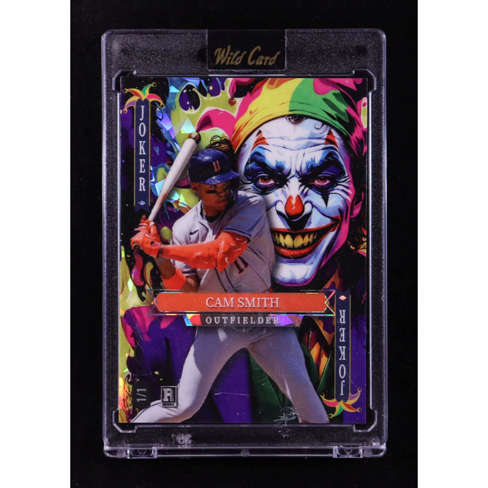 Cam Smith 2025 Wild Card Jokers Wild Joker Crystal #SDJWM-CSNo07 #1/1 RC at PristineAuction.com