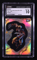 Wolverine 2025 Topps Marvel Comic Book Heroes '75 Anniversary Refractors #148 (CGC 10) at PristineAuction.com